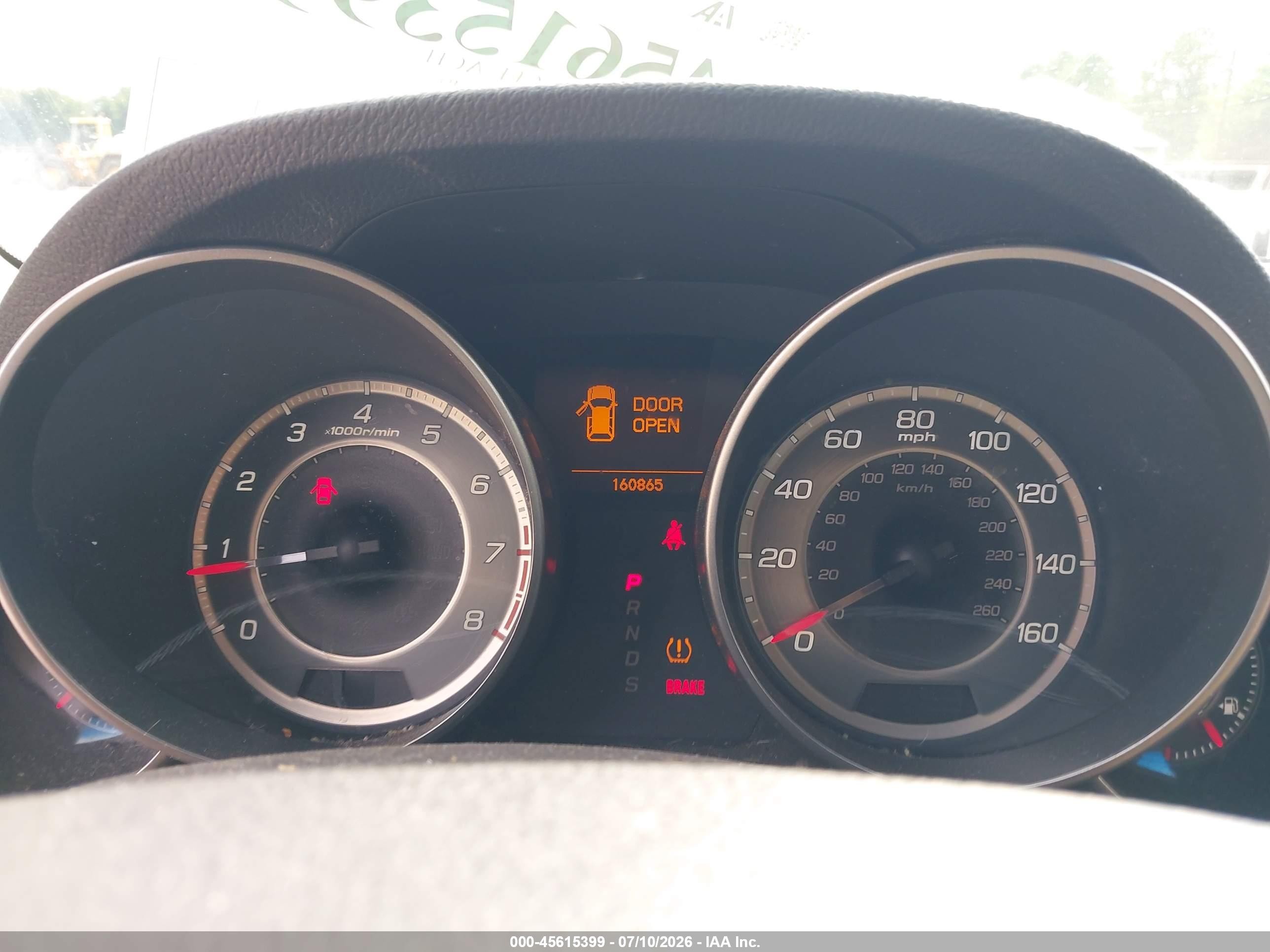 2011 Acura Mdx   Gray vin: 2HNYD2H25BH547735