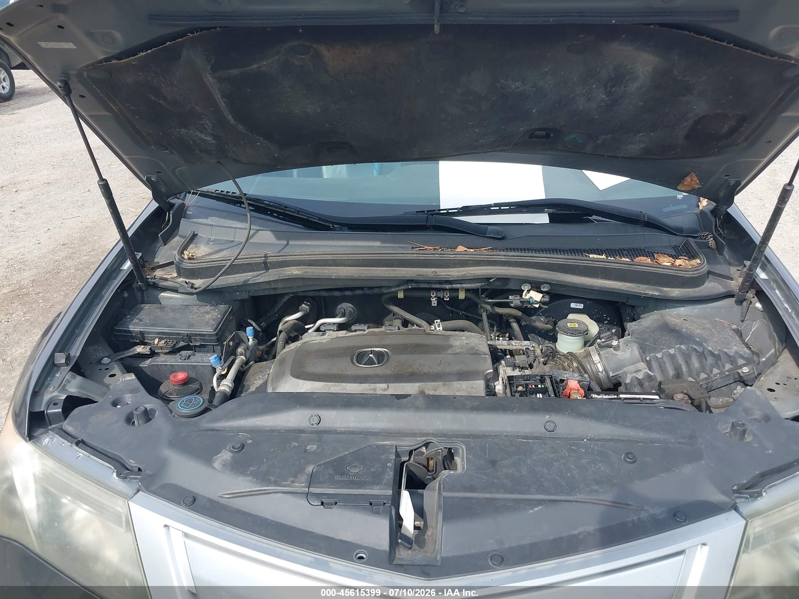 2011 Acura Mdx   Gray vin: 2HNYD2H25BH547735
