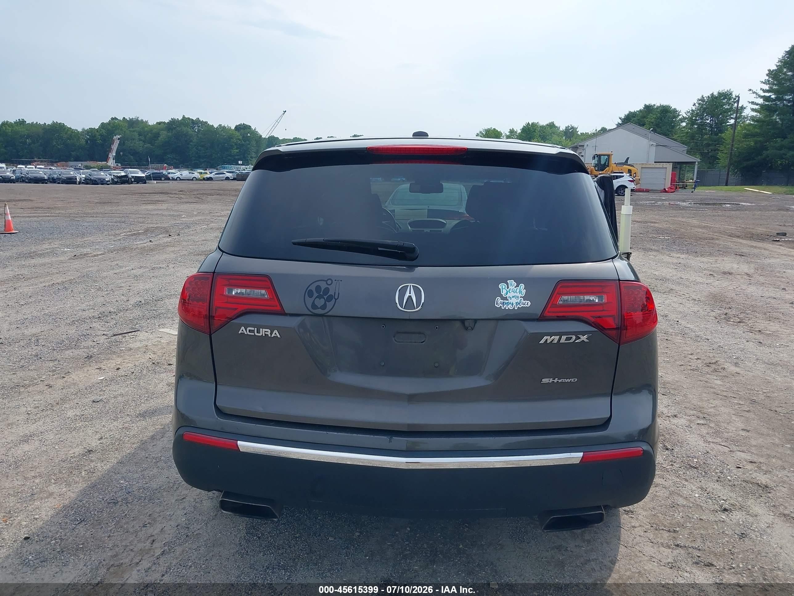 2011 Acura Mdx   Gray vin: 2HNYD2H25BH547735