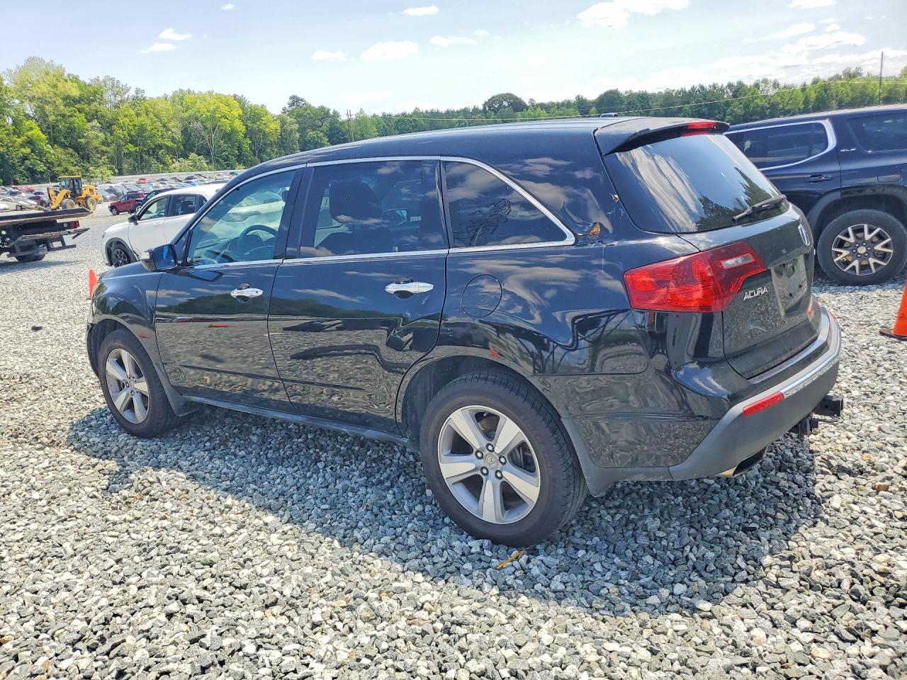 2012 Acura Mdx Black vin: 2HNYD2H25CH533710