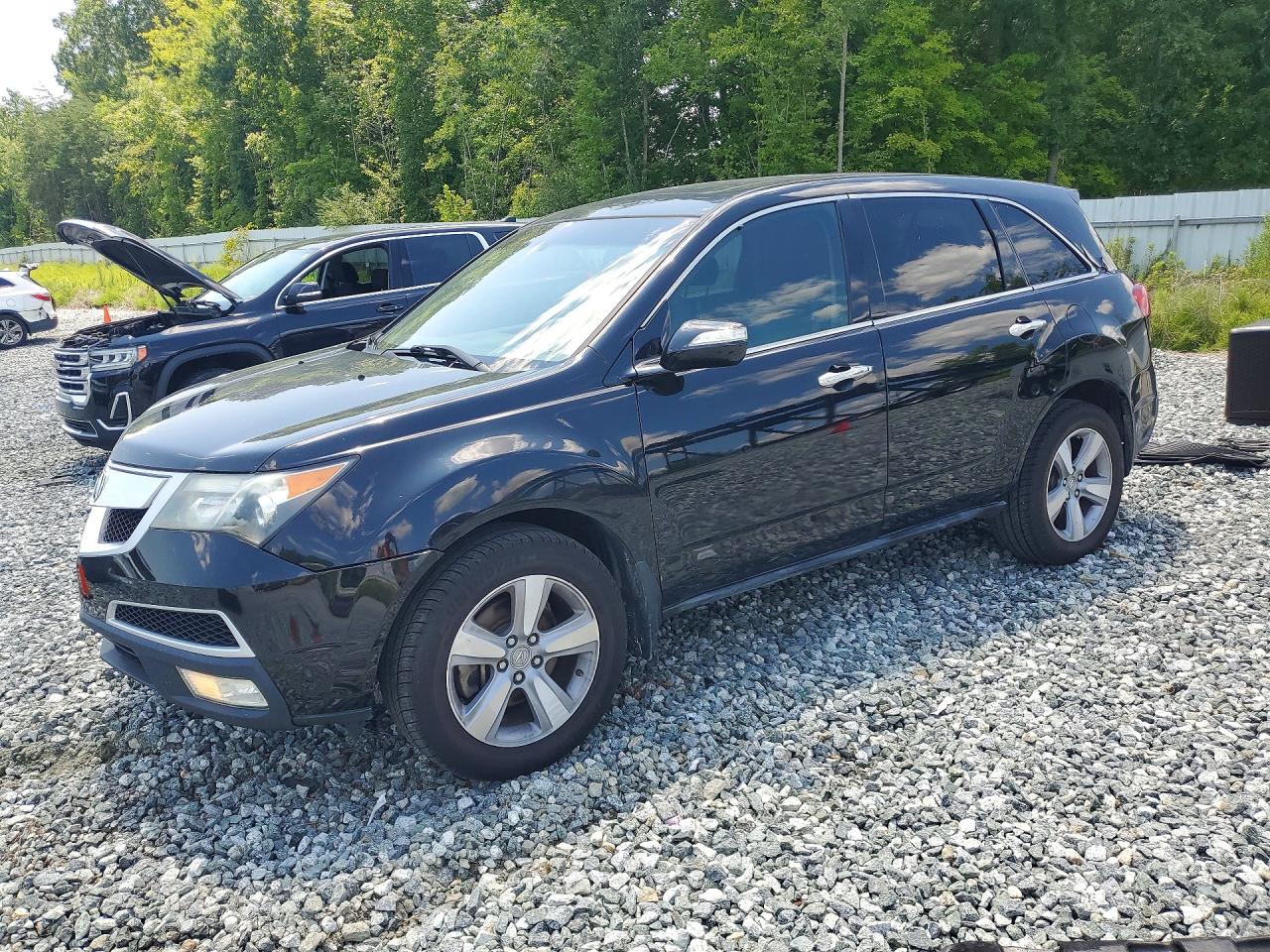 2012 Acura Mdx Black vin: 2HNYD2H25CH533710