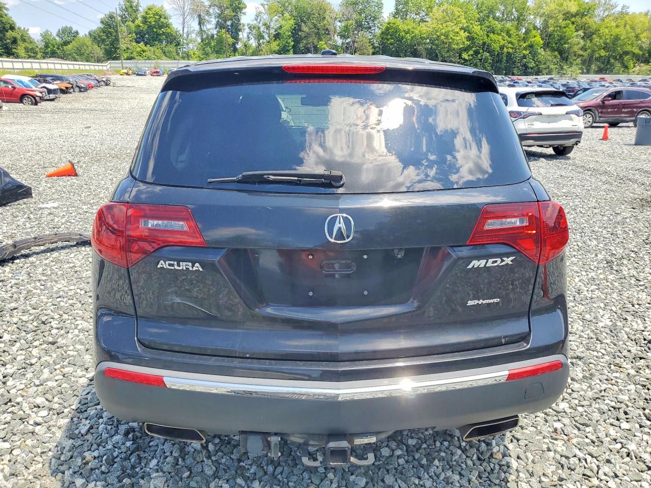 2012 Acura Mdx Black vin: 2HNYD2H25CH533710