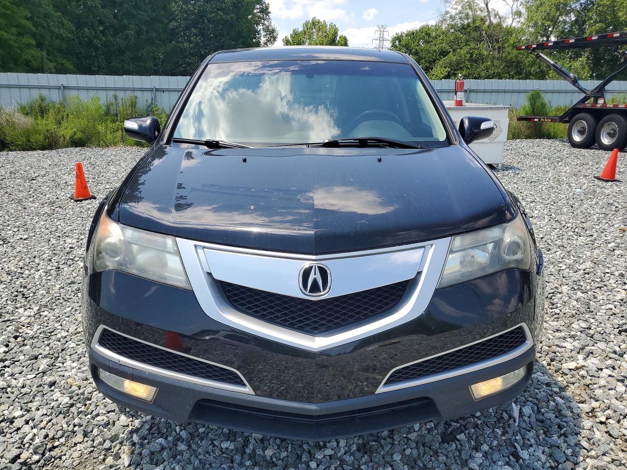 2012 Acura Mdx Black vin: 2HNYD2H25CH533710