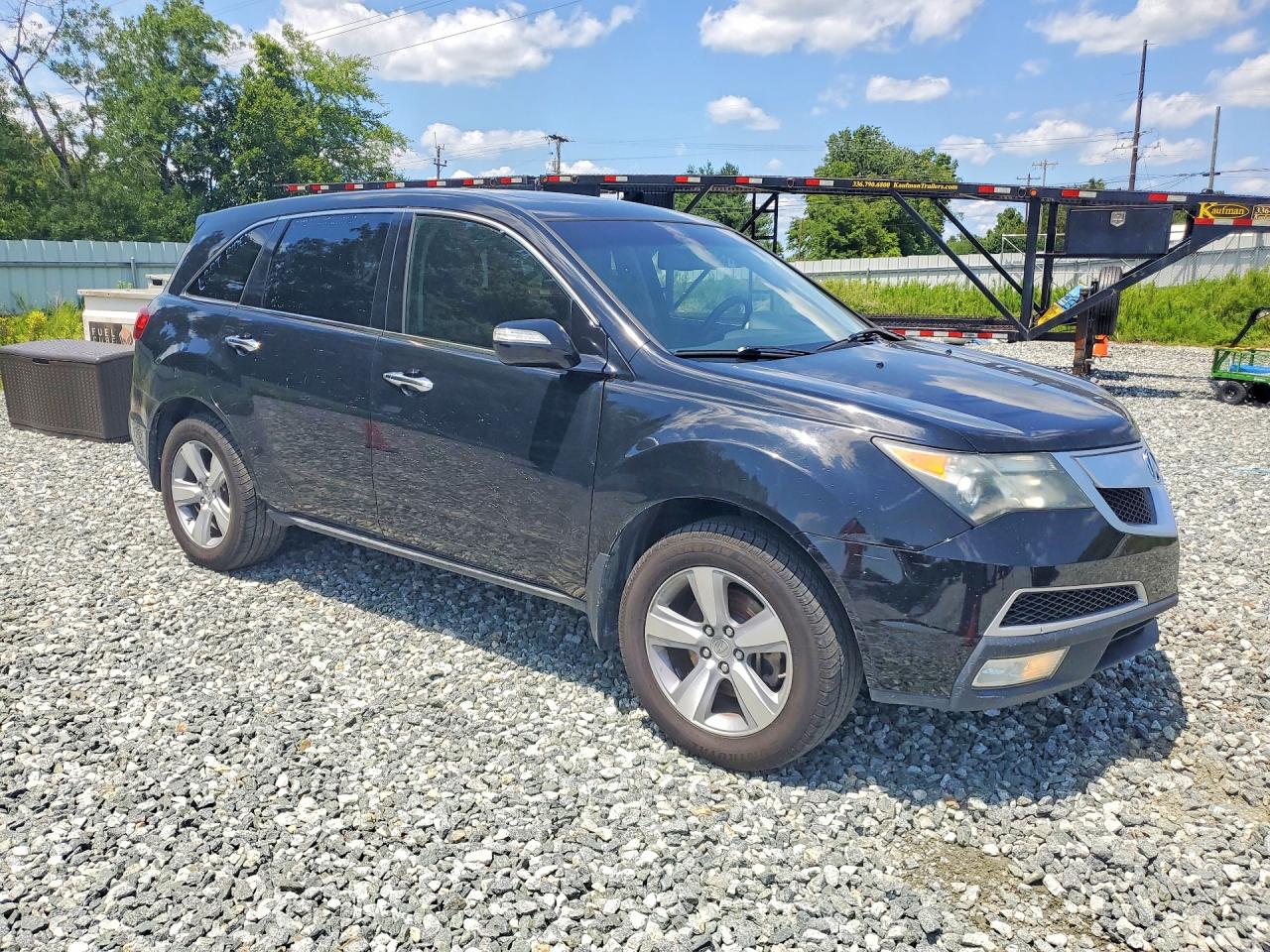 2012 Acura Mdx Black vin: 2HNYD2H25CH533710