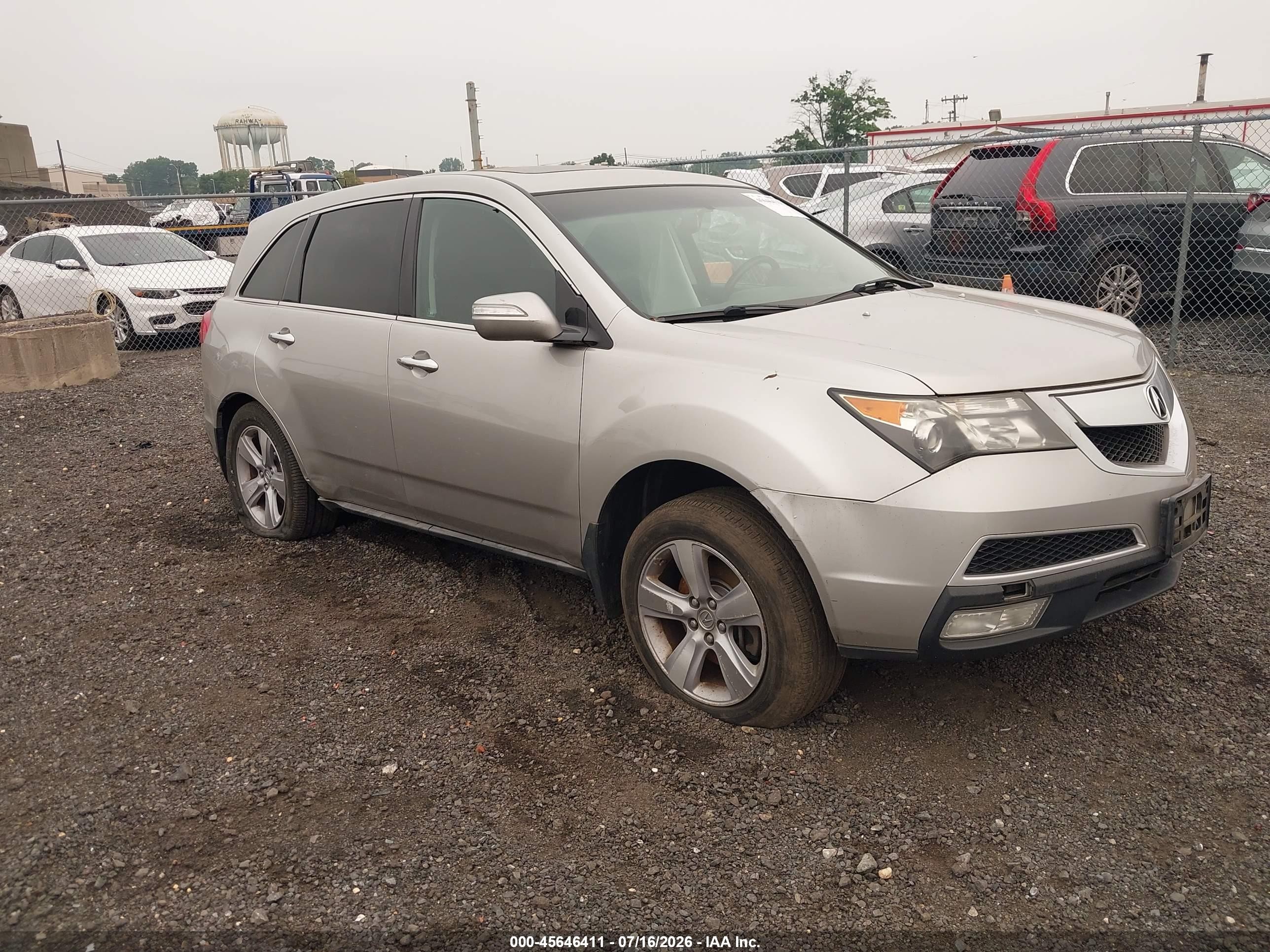 2010 Acura Mdx   Champagne vin: 2HNYD2H26AH500745