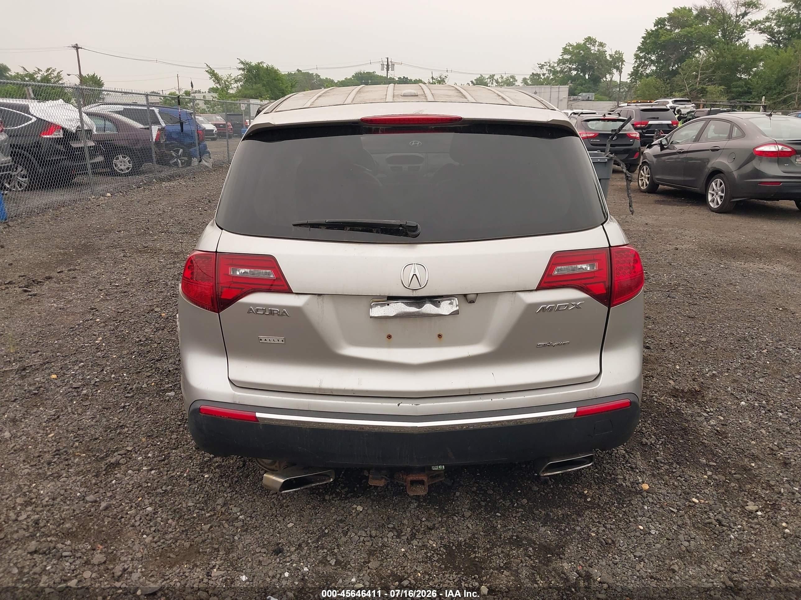 2010 Acura Mdx   Champagne vin: 2HNYD2H26AH500745