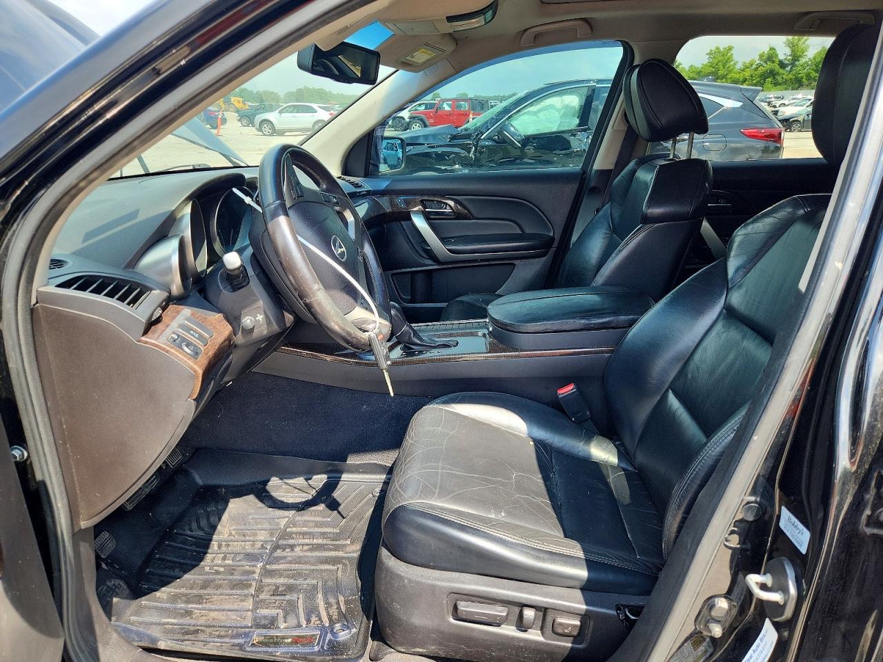 2010 Acura Mdx Black vin: 2HNYD2H26AH514516
