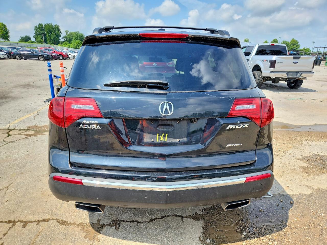 2010 Acura Mdx Black vin: 2HNYD2H26AH514516