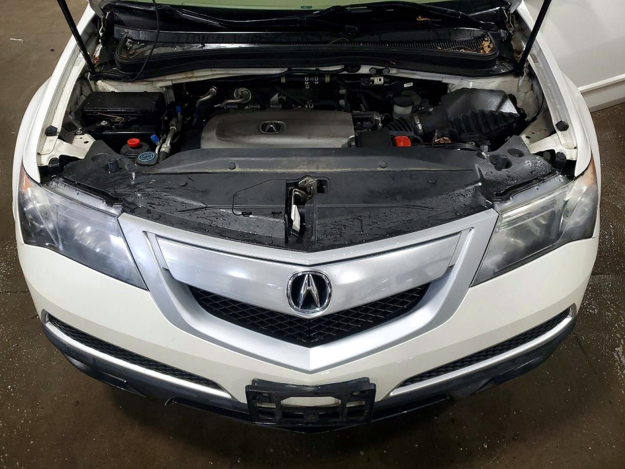 2010 Acura Mdx White vin: 2HNYD2H26AH520719