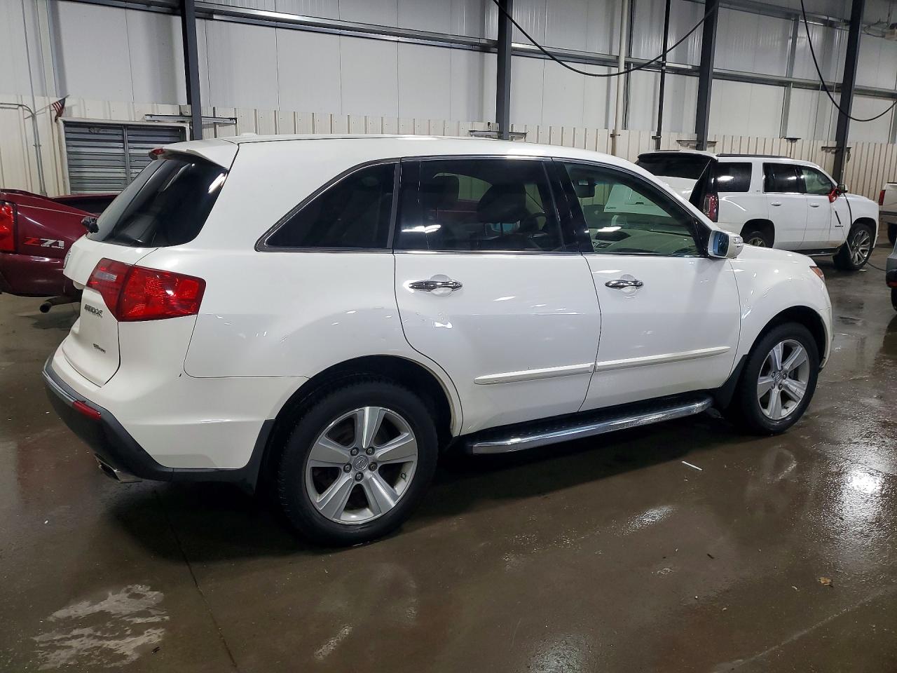 2010 Acura Mdx White vin: 2HNYD2H26AH520719