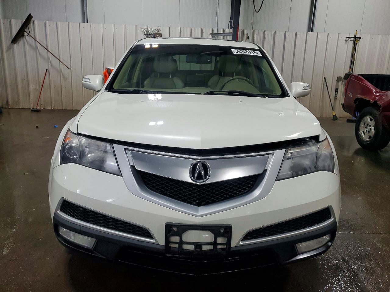 2010 Acura Mdx White vin: 2HNYD2H26AH520719