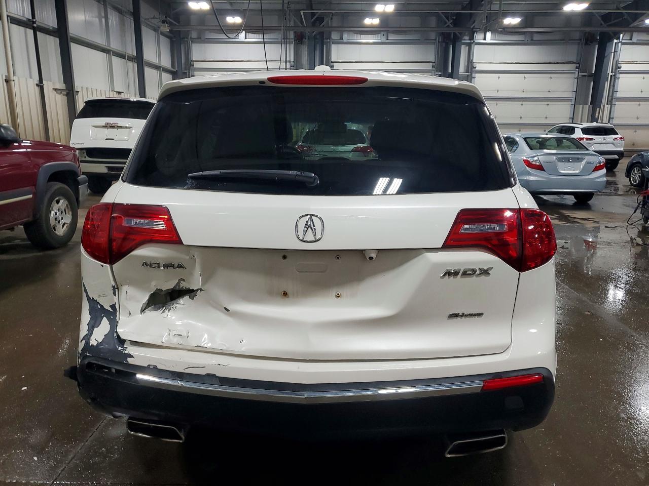 2010 Acura Mdx White vin: 2HNYD2H26AH520719
