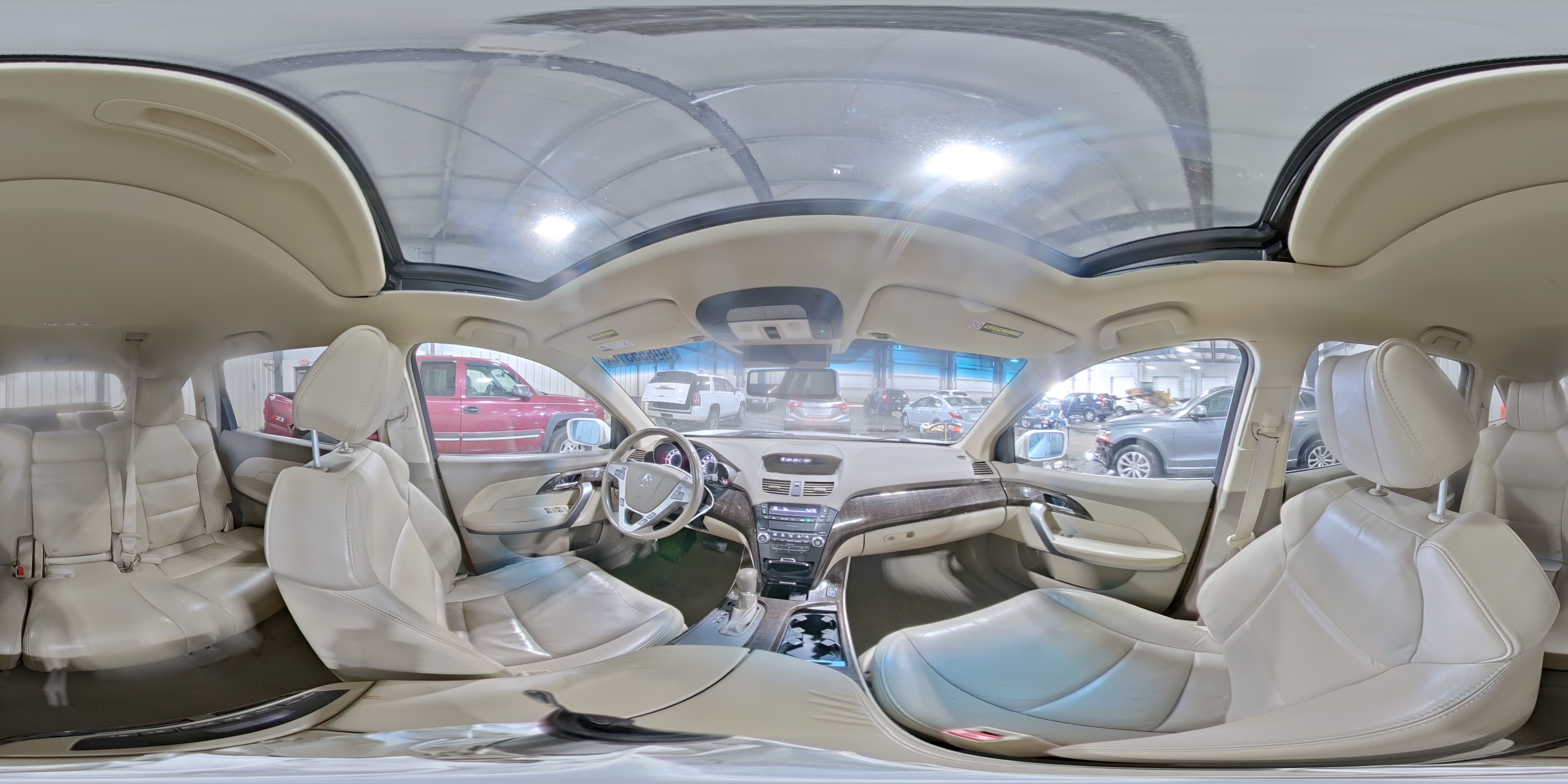 2010 Acura Mdx White vin: 2HNYD2H26AH520719