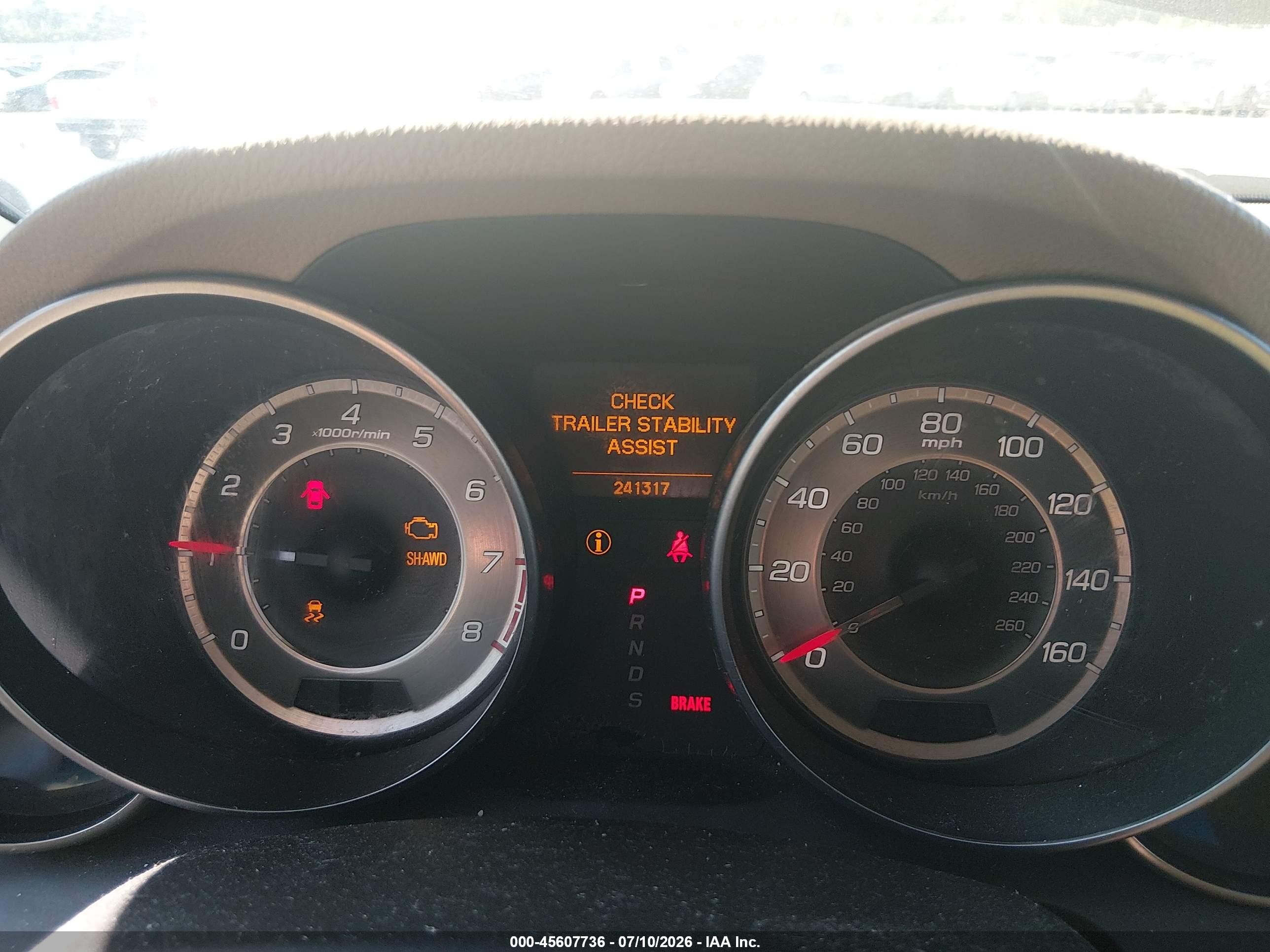 2010 Acura Mdx   White vin: 2HNYD2H26AH528903