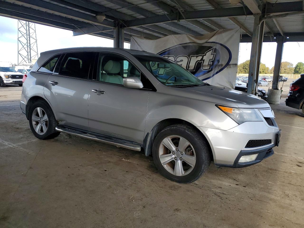 2011 Acura Mdx Silver vin: 2HNYD2H26BH507373