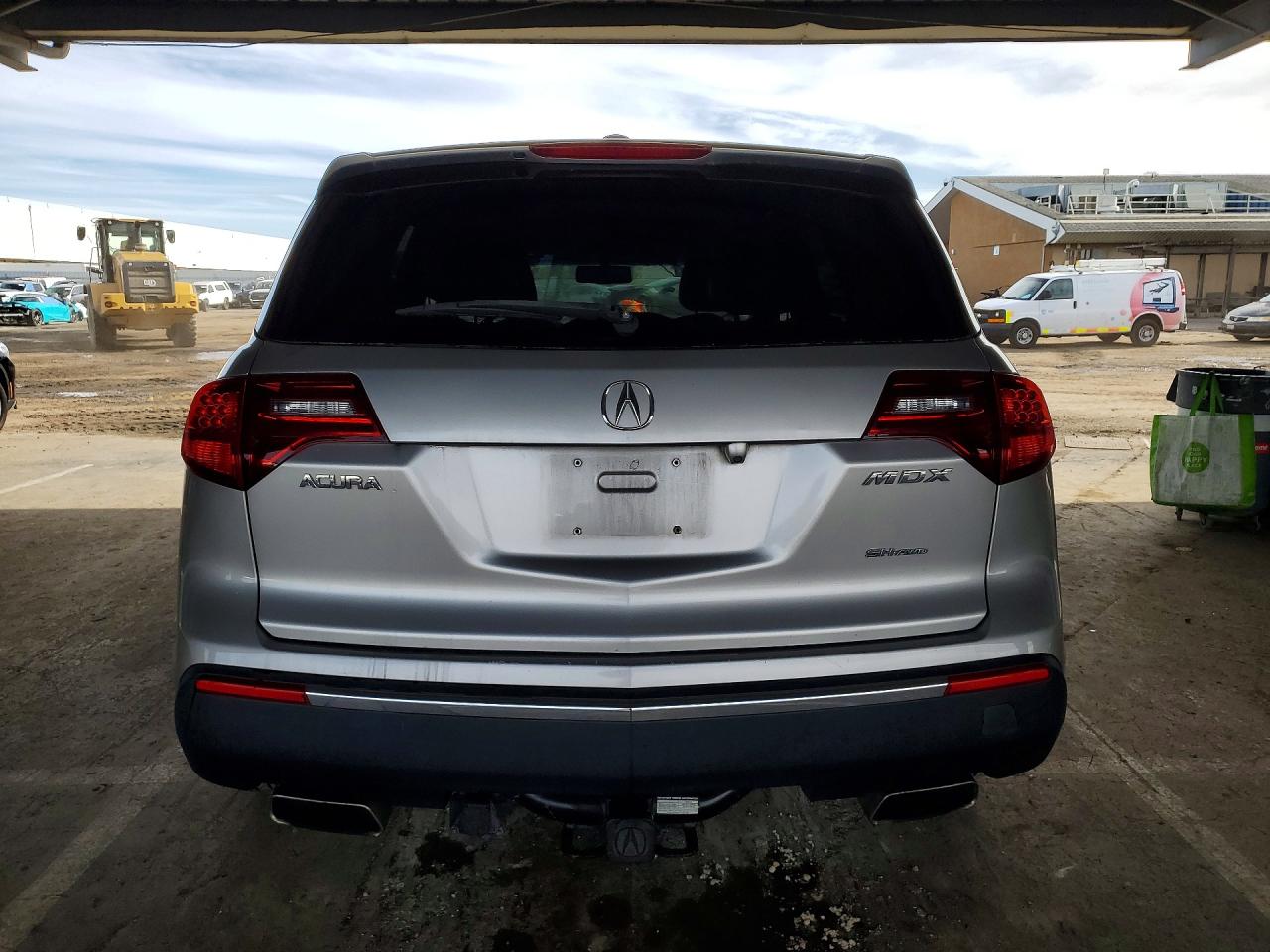 2011 Acura Mdx Silver vin: 2HNYD2H26BH507373