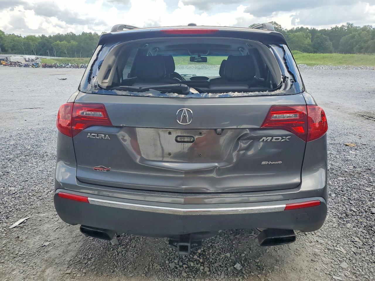 2012 Acura Mdx Gray vin: 2HNYD2H26CH511005