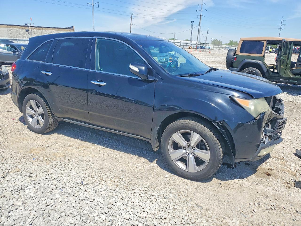 2012 Acura Mdx Tech Ent. Black vin: 2HNYD2H26CH513885