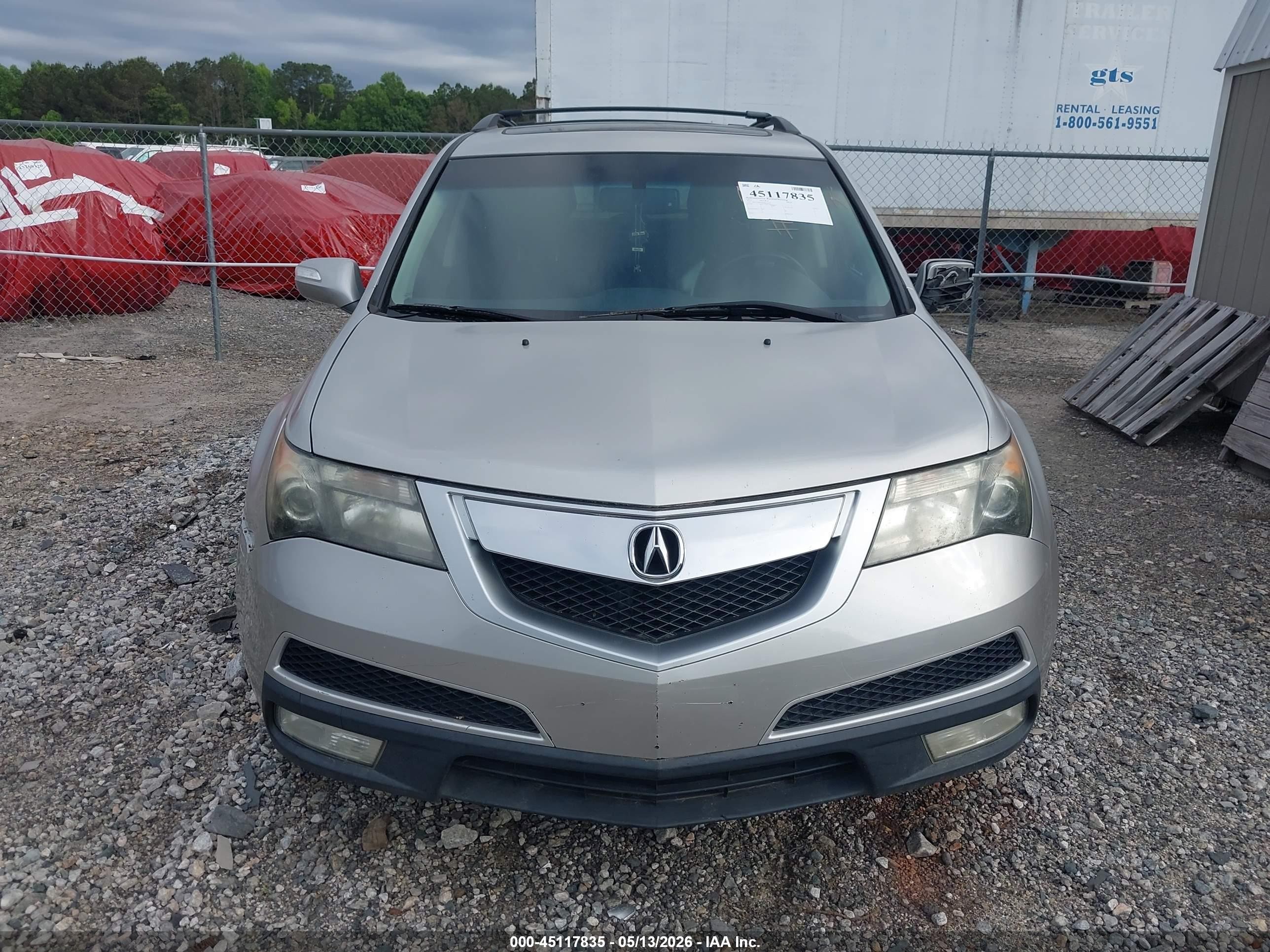 2012 Acura Mdx   Silver vin: 2HNYD2H26CH522196