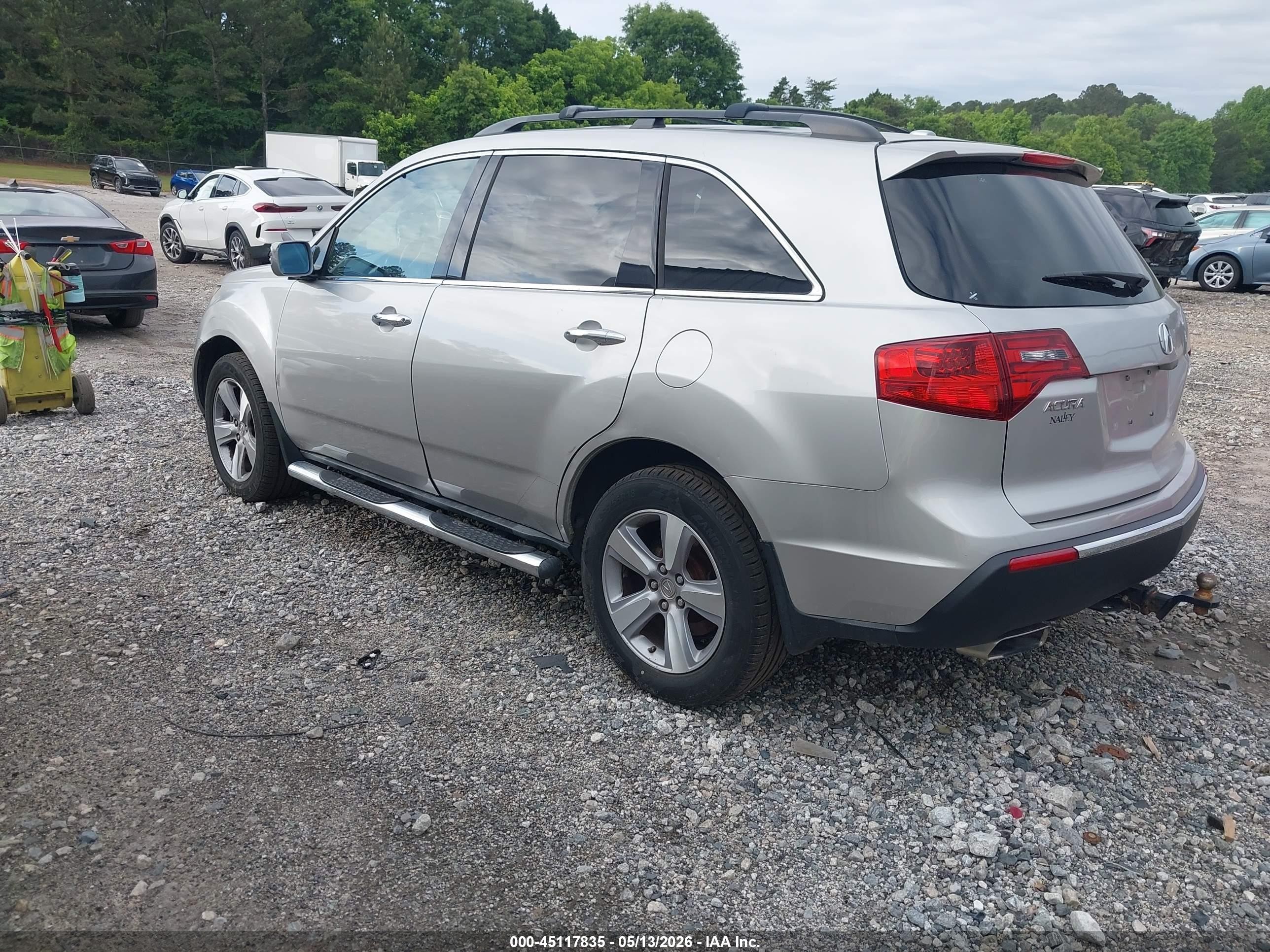 2012 Acura Mdx   Silver vin: 2HNYD2H26CH522196