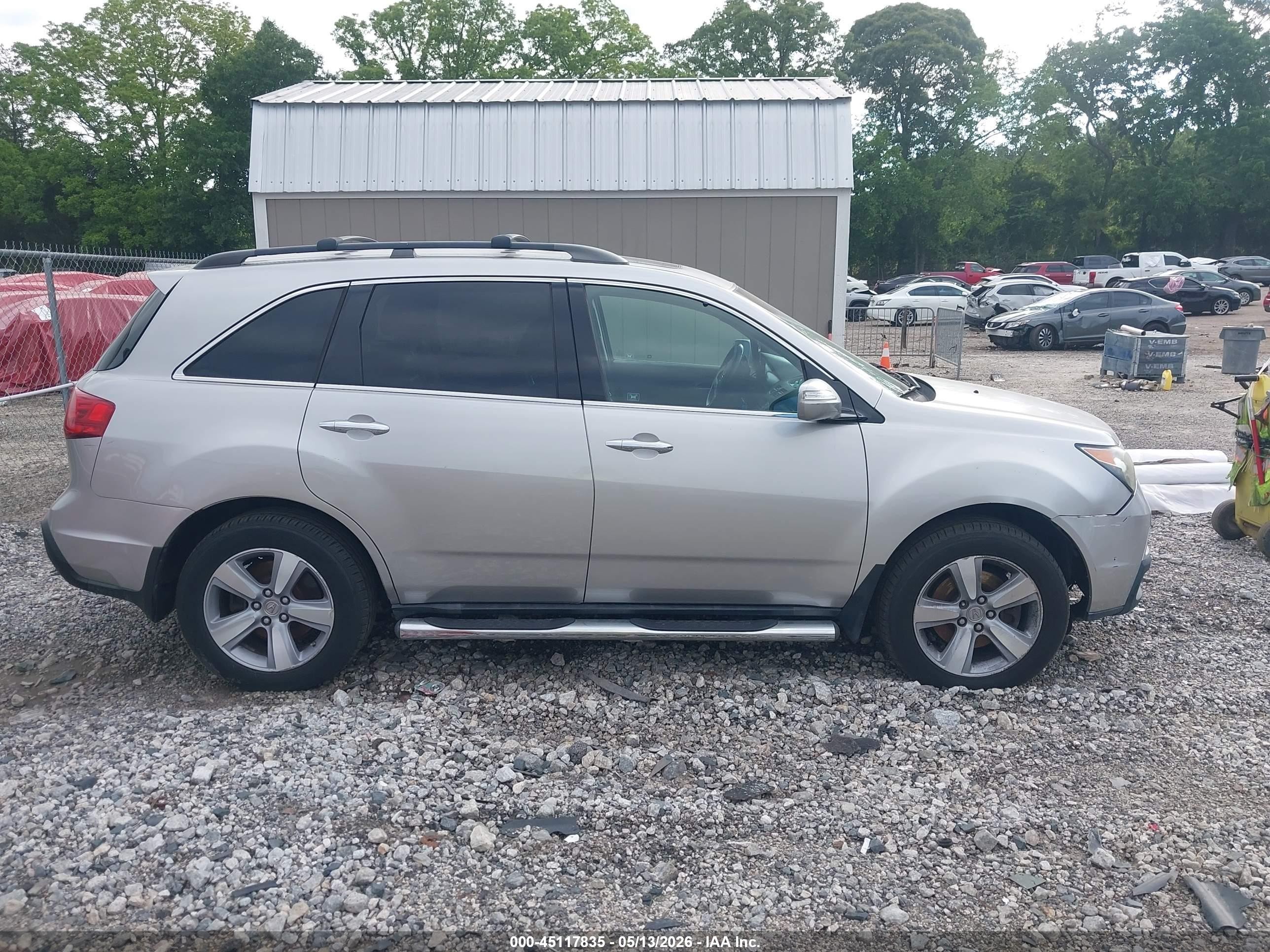 2012 Acura Mdx   Silver vin: 2HNYD2H26CH522196