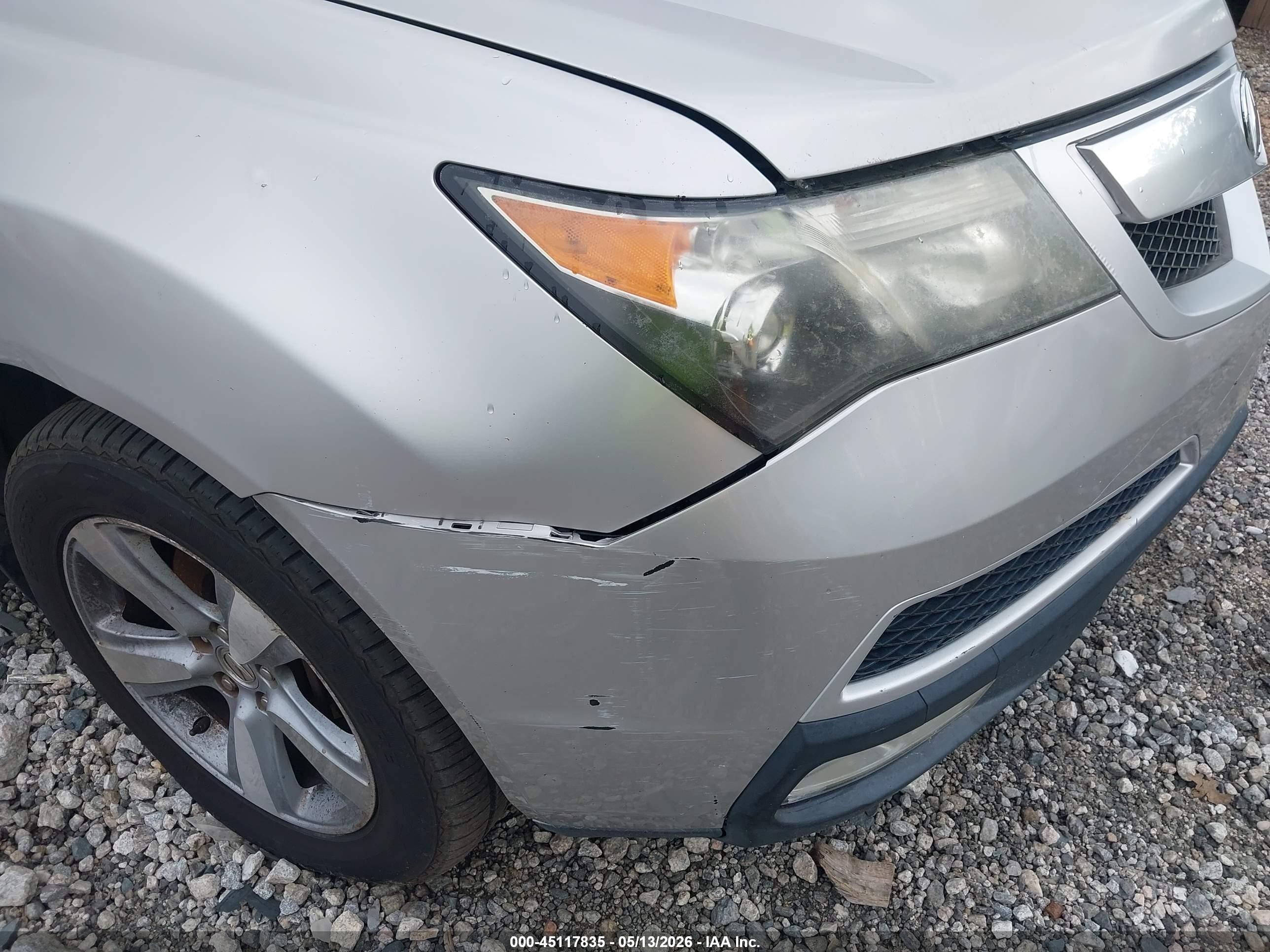 2012 Acura Mdx   Silver vin: 2HNYD2H26CH522196