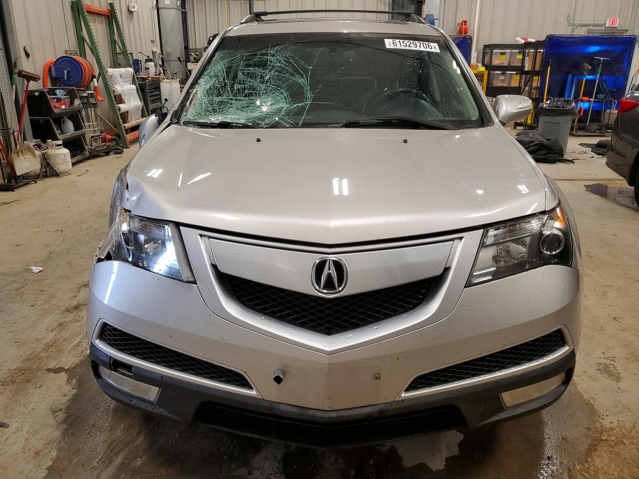 2013 Acura Mdx Silver vin: 2HNYD2H26DH501625