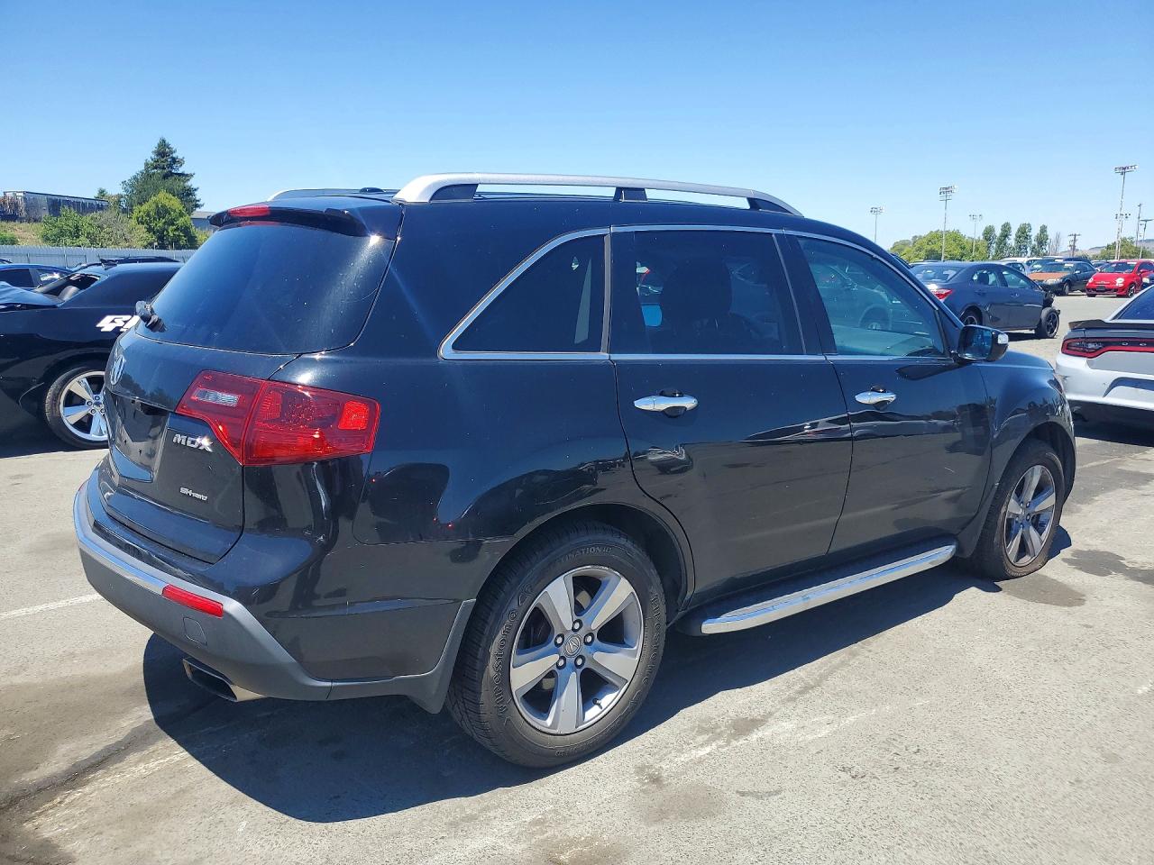 2013 Acura Mdx Black vin: 2HNYD2H26DH503374