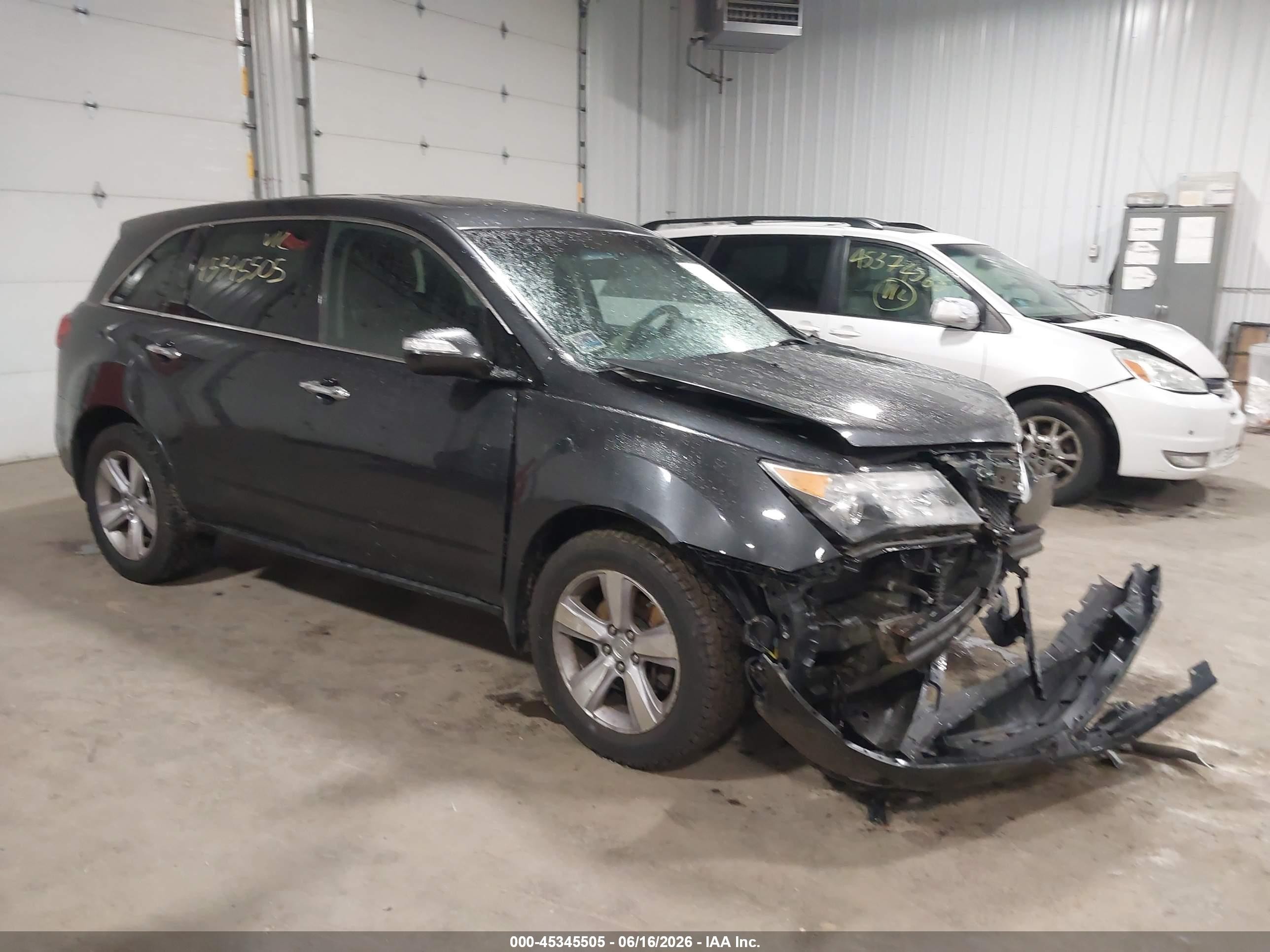 2013 Acura Mdx   Gray vin: 2HNYD2H26DH516917