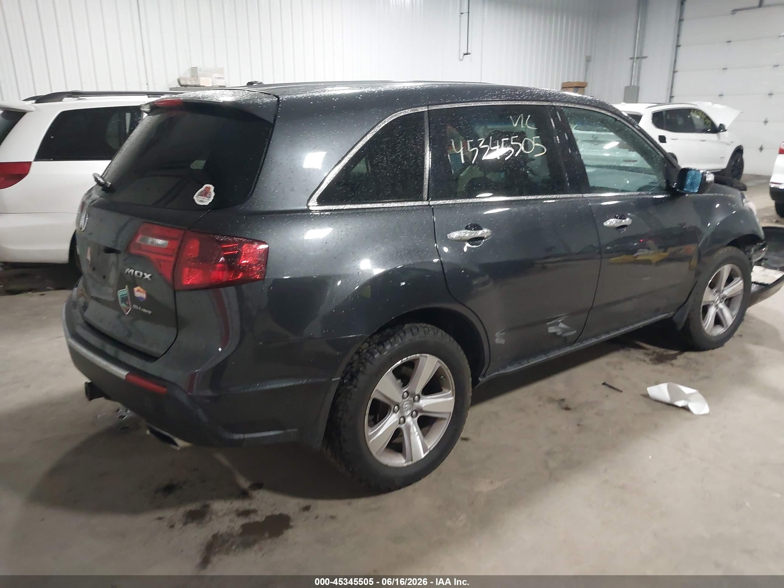 2013 Acura Mdx   Gray vin: 2HNYD2H26DH516917