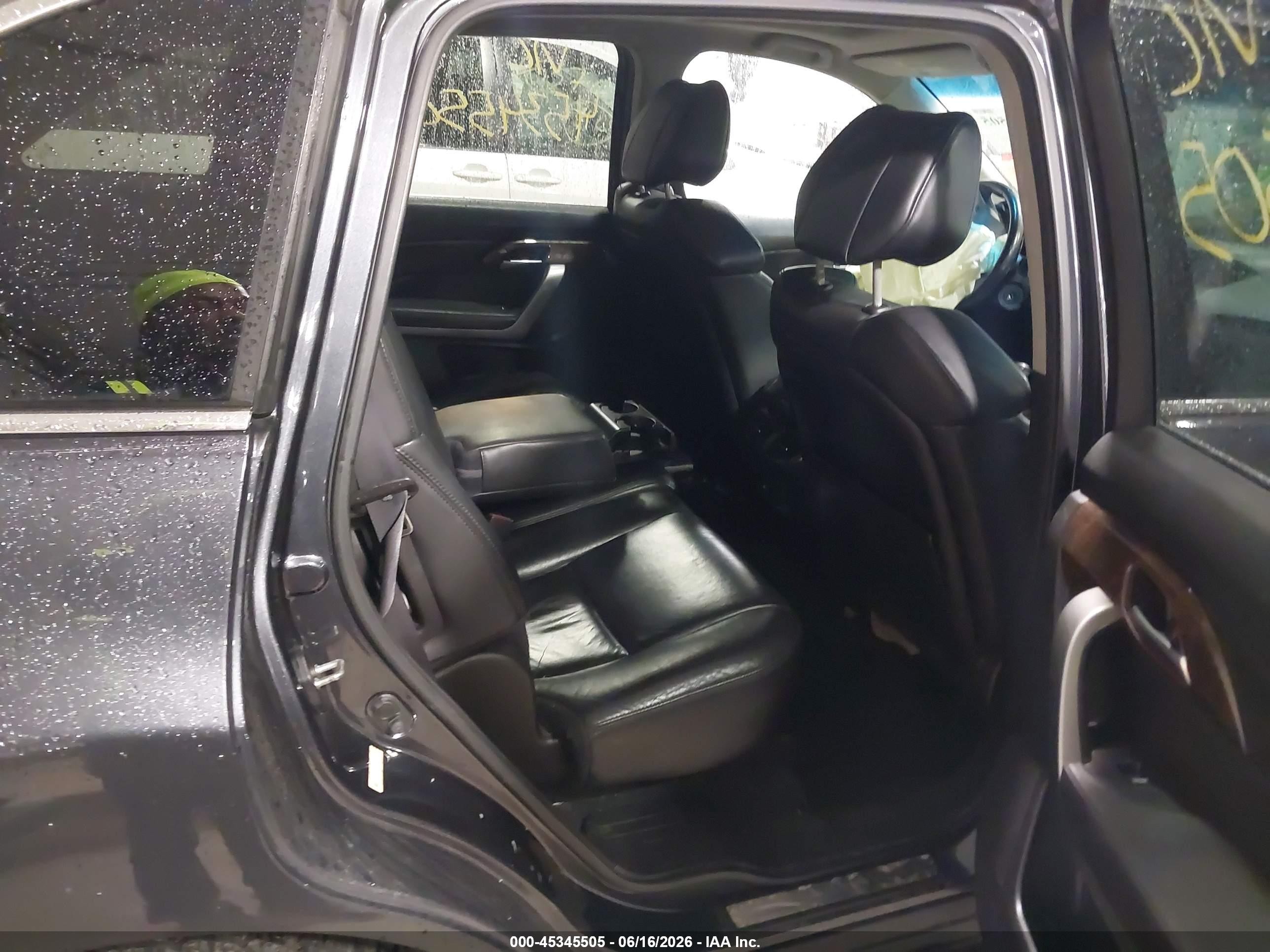 2013 Acura Mdx   Gray vin: 2HNYD2H26DH516917