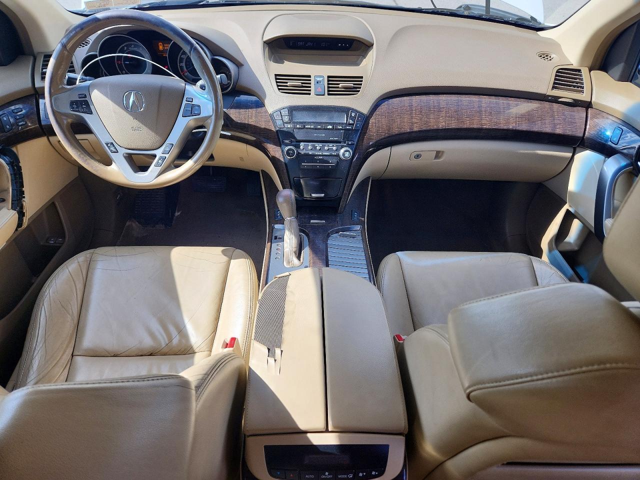 2013 Acura Mdx White vin: 2HNYD2H26DH520904