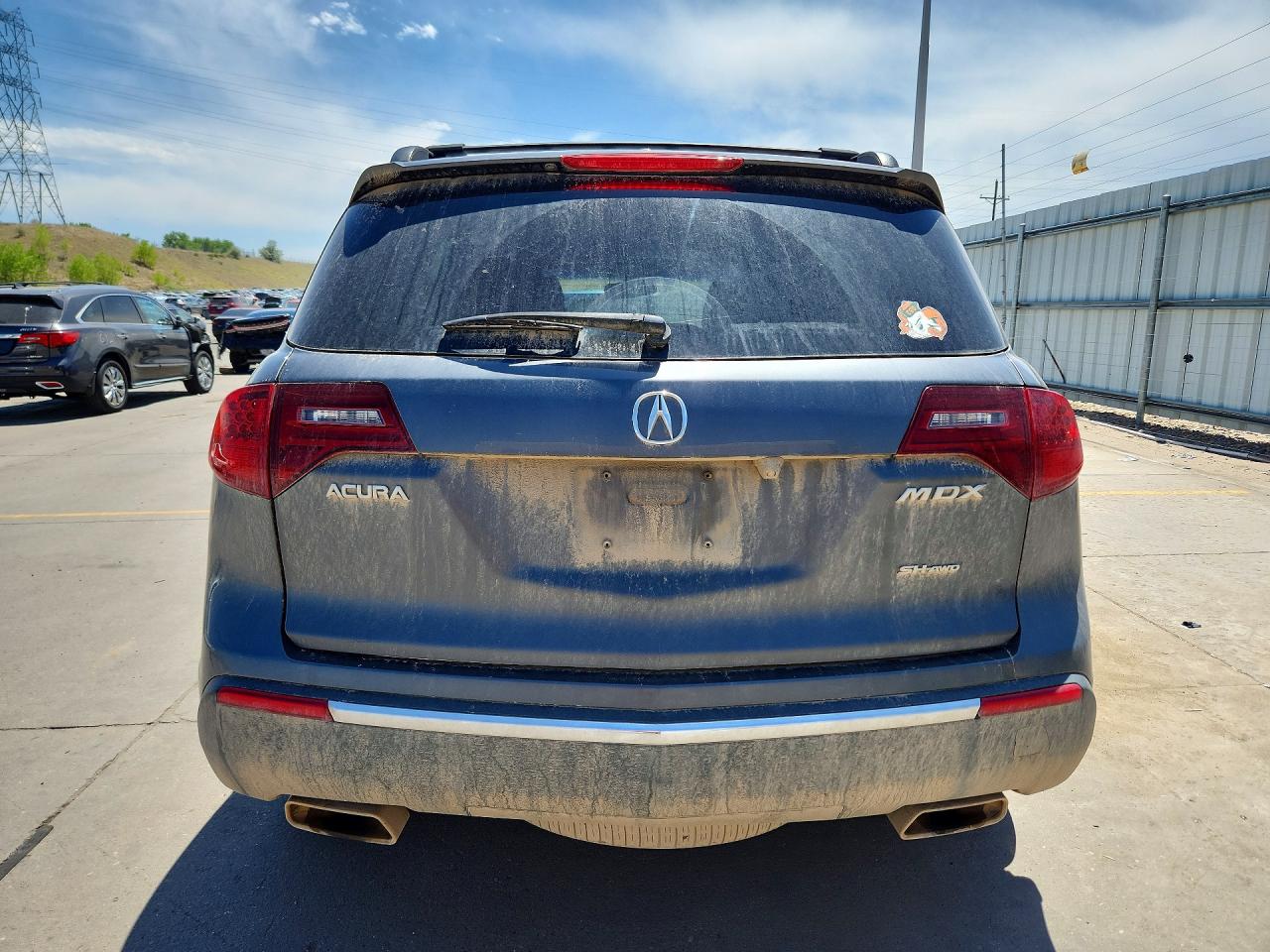 2010 Acura Mdx Advance Awd Gray vin: 2HNYD2H27AH503038