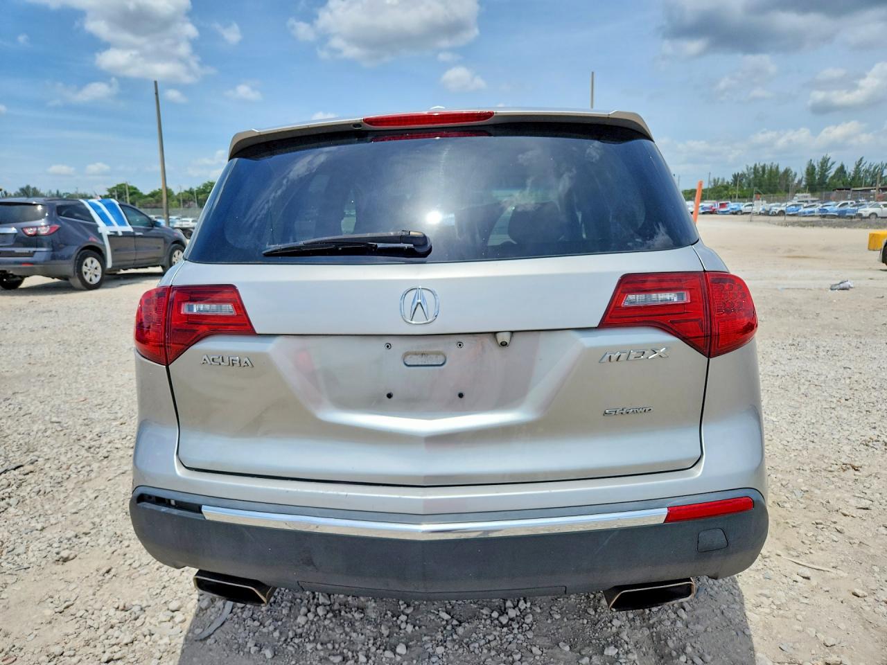 2010 Acura Mdx Silver vin: 2HNYD2H27AH505419