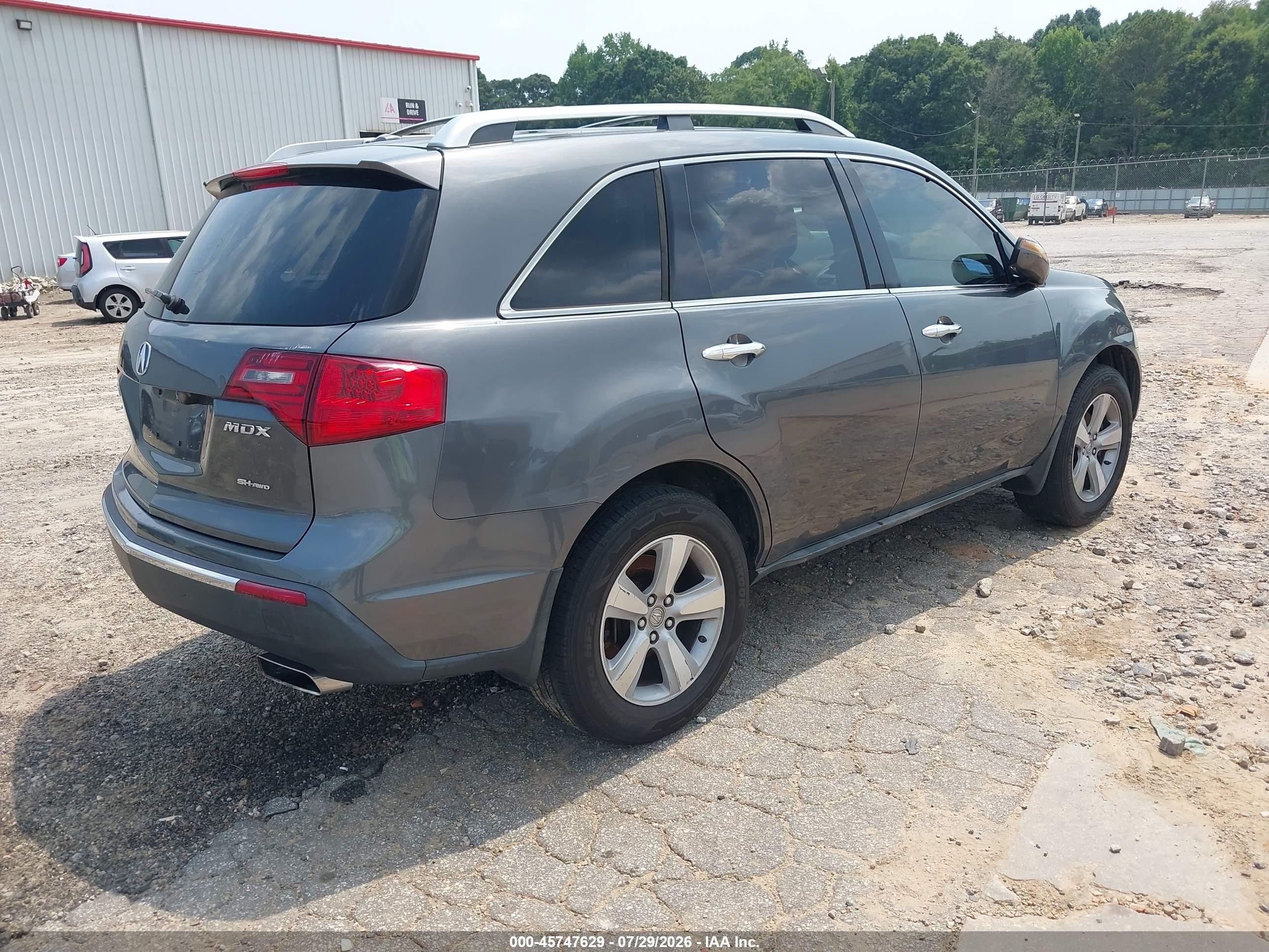 2010 Acura Mdx   Black vin: 2HNYD2H27AH528098