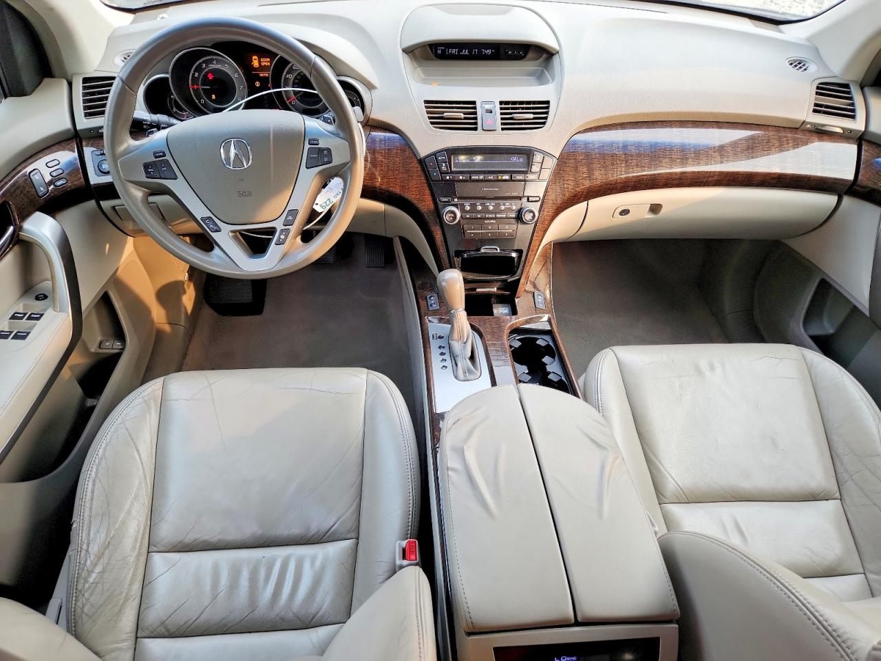 2011 Acura Mdx Gray vin: 2HNYD2H27BH500707