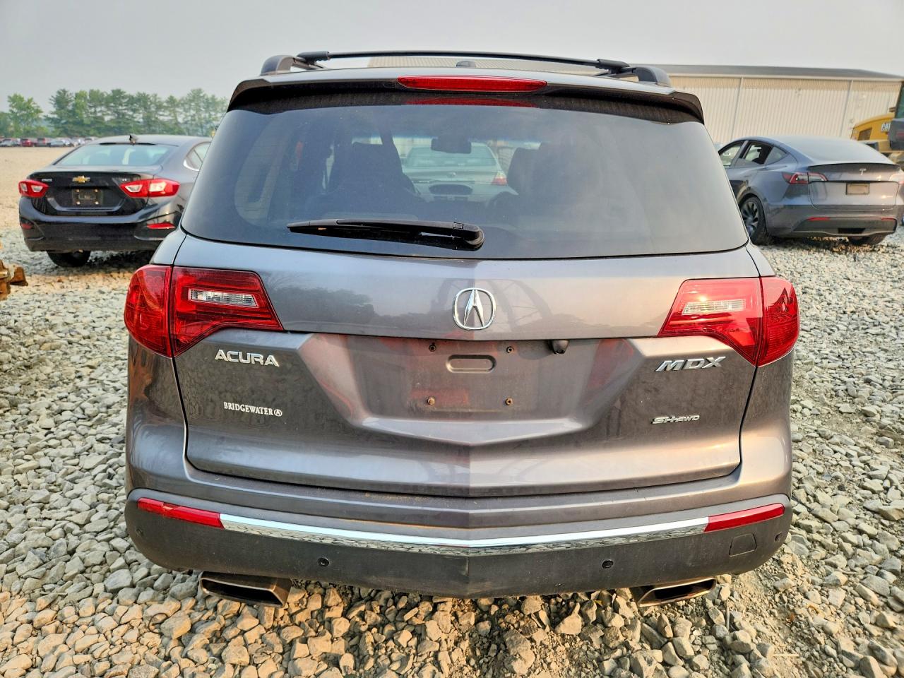 2011 Acura Mdx Gray vin: 2HNYD2H27BH500707