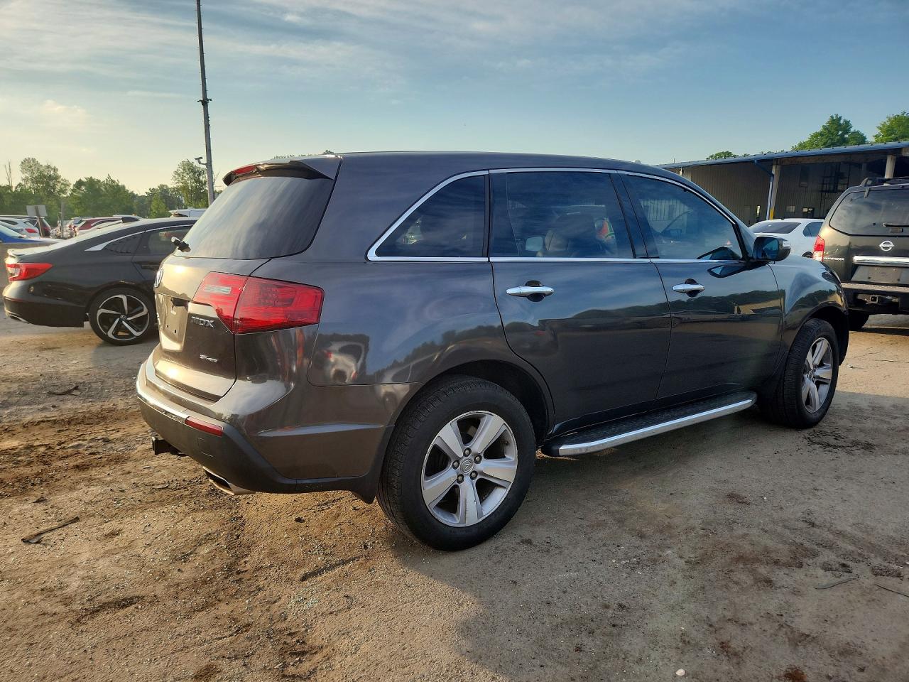 2011 Acura Mdx Gray vin: 2HNYD2H27BH516096