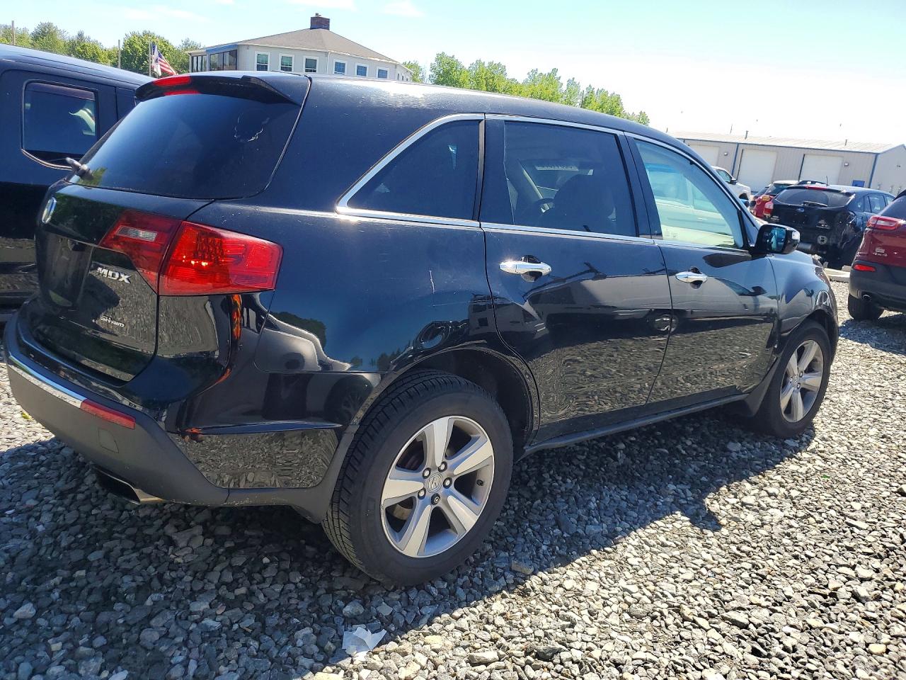 2011 Acura Mdx Black vin: 2HNYD2H27BH525381