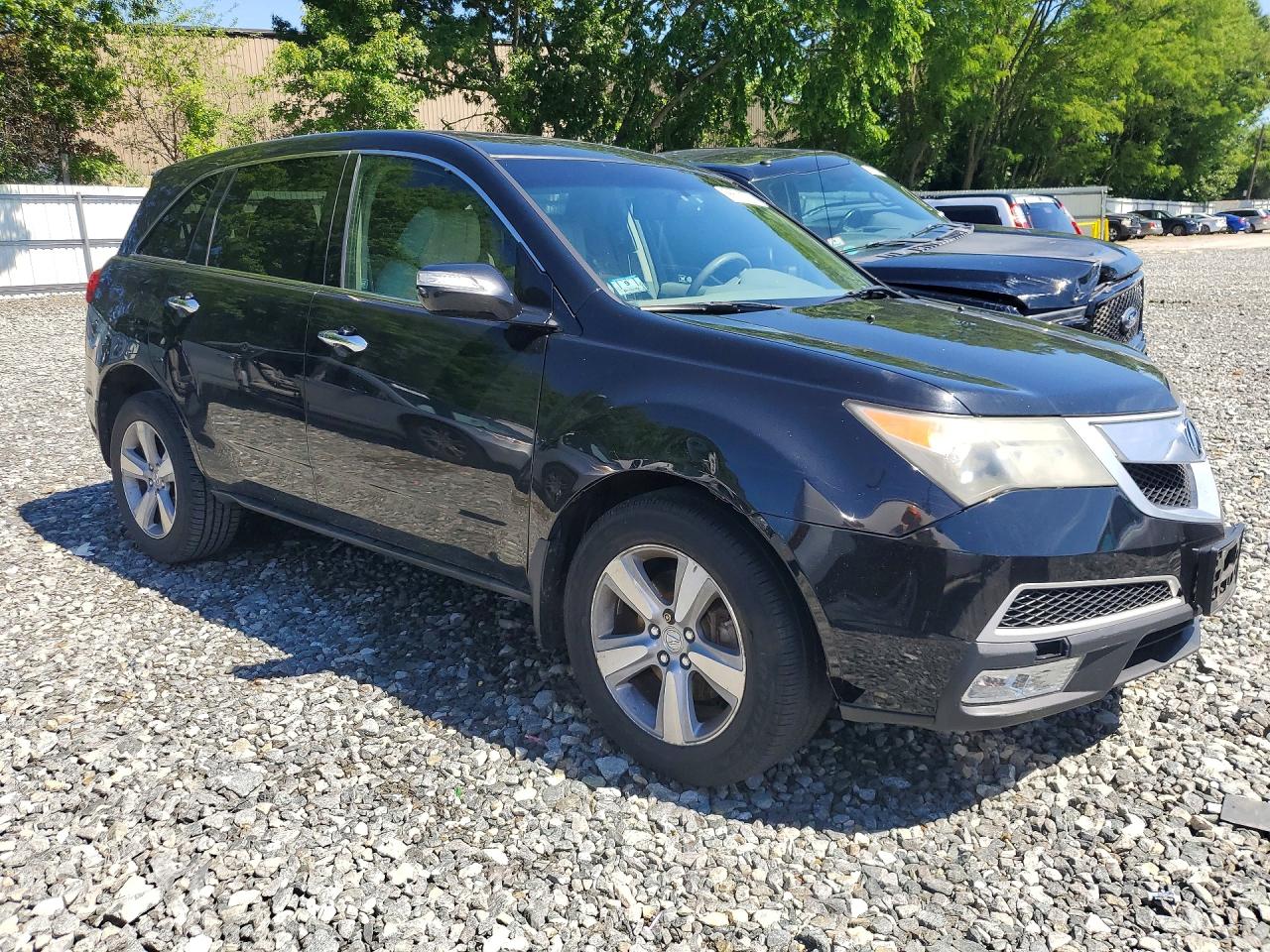2011 Acura Mdx Black vin: 2HNYD2H27BH525381