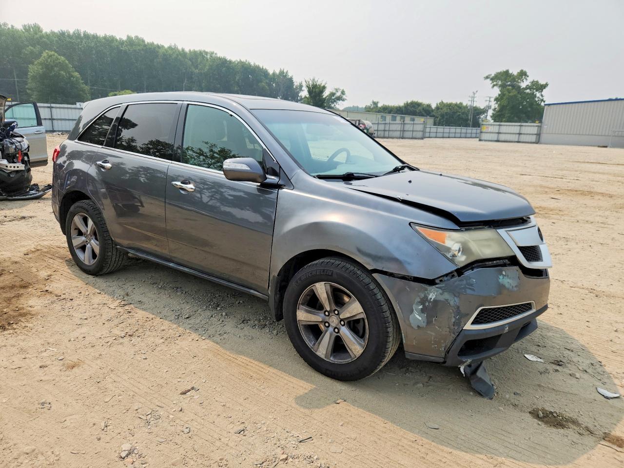 2011 Acura Mdx Серый vin: 2HNYD2H27BH528359