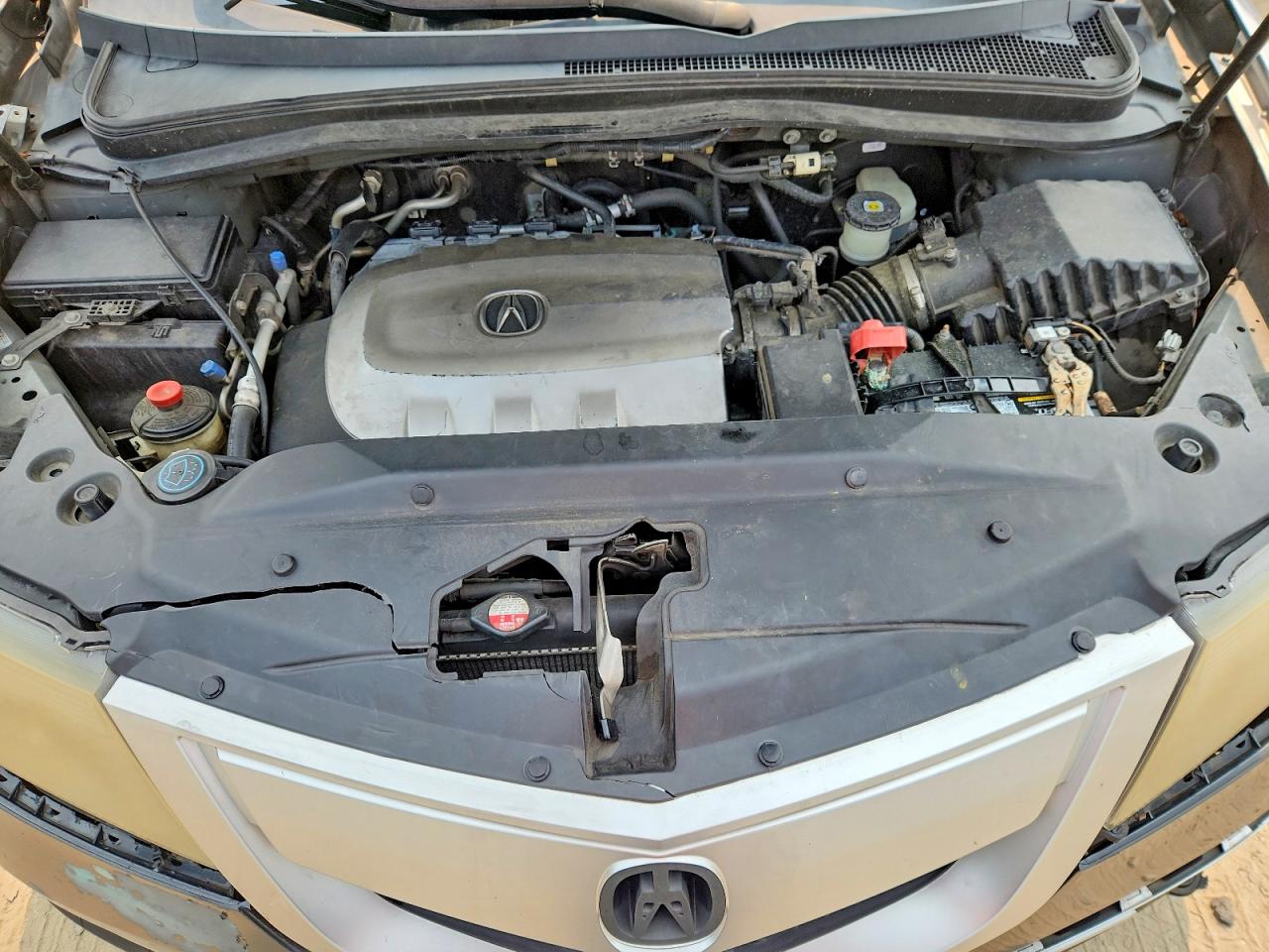 2011 Acura Mdx Серый vin: 2HNYD2H27BH528359