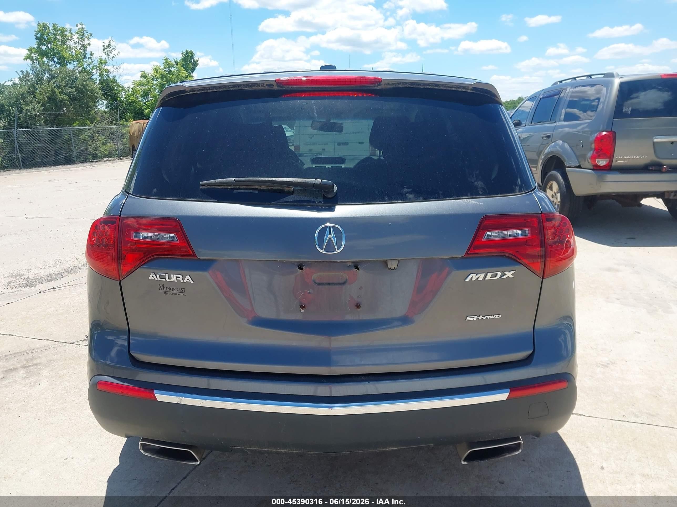 2011 Acura Mdx Gray vin: 2HNYD2H27BH545419