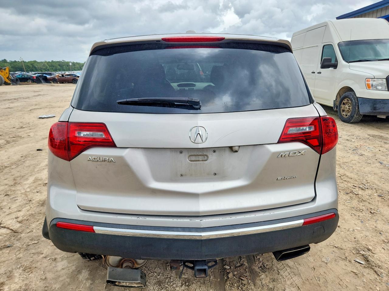 2011 Acura Mdx Silver vin: 2HNYD2H27BH547820