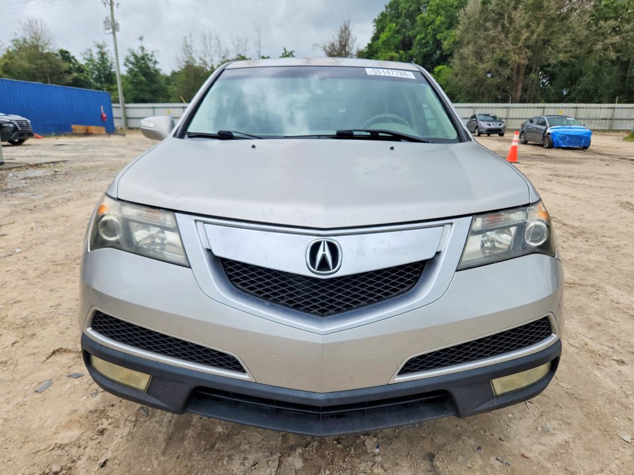2011 Acura Mdx Silver vin: 2HNYD2H27BH547820