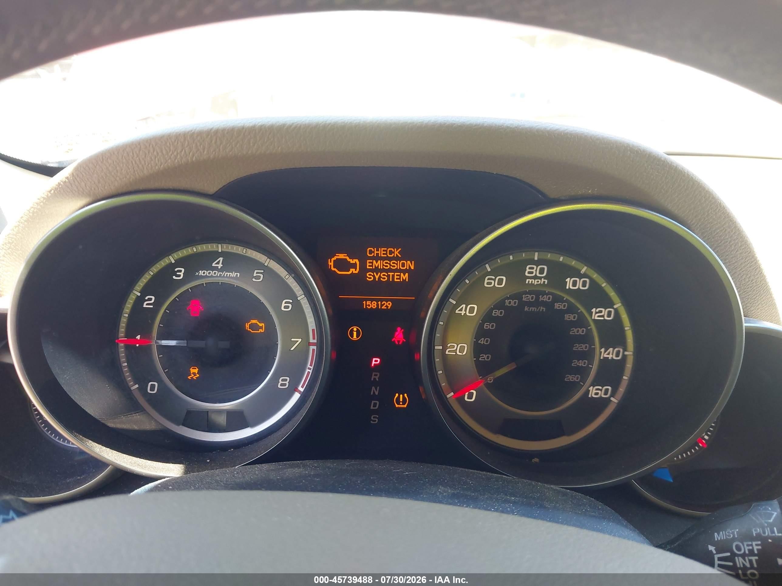 2012 Acura Mdx   Red vin: 2HNYD2H27CH501065