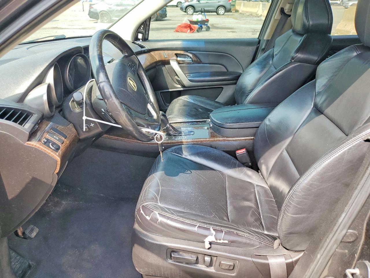 2012 Acura Mdx Gray vin: 2HNYD2H27CH521008
