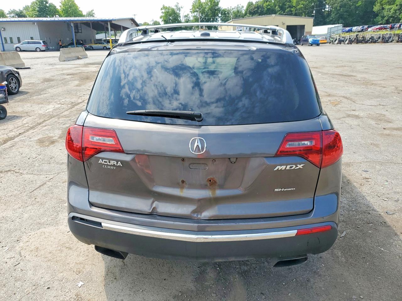 2012 Acura Mdx Gray vin: 2HNYD2H27CH521008