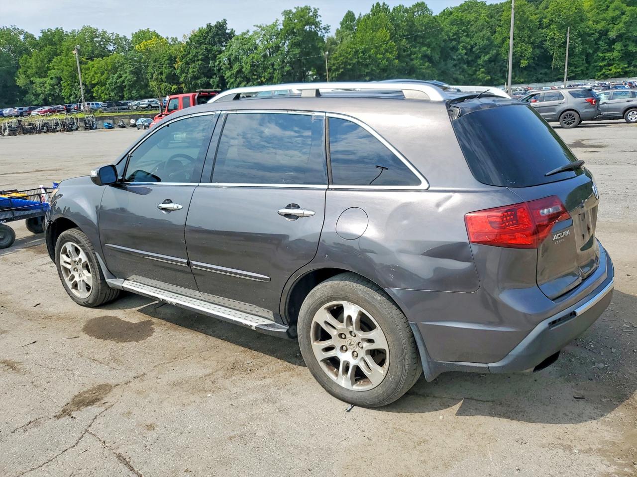 2012 Acura Mdx Gray vin: 2HNYD2H27CH521008