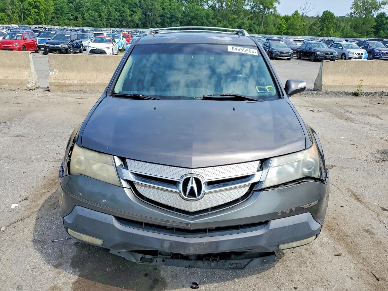 2012 Acura Mdx Gray vin: 2HNYD2H27CH521008